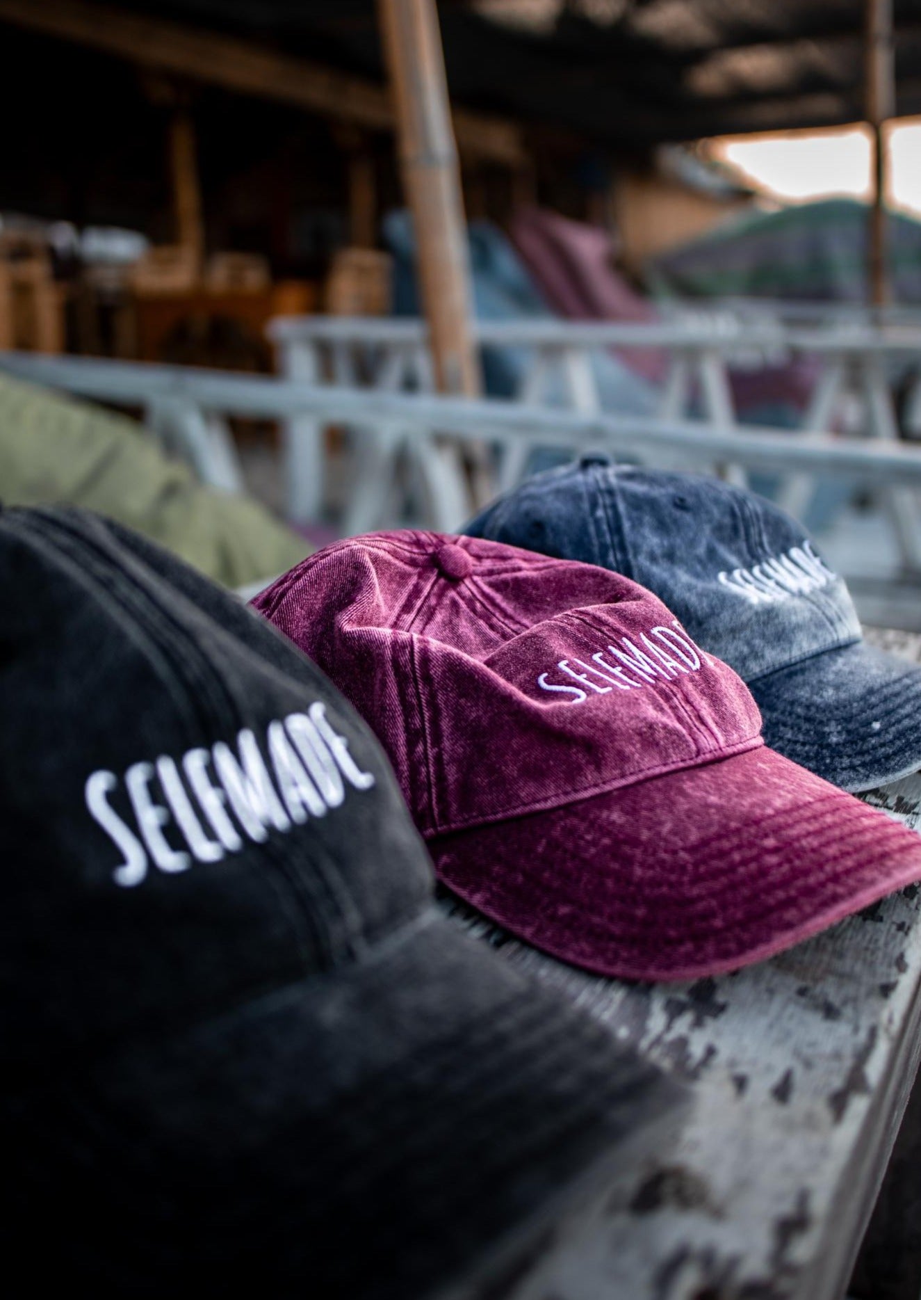 selfmade-vintage-dad-cap-lx-collection-by-alex-koch in  Classic dad cap with embroidered witty quote – Stay Witty classic baseball hat with adjustable strap and curved brim.