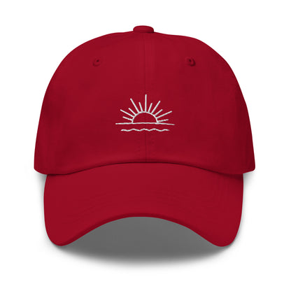 sunset. icon Classic Dad Cap