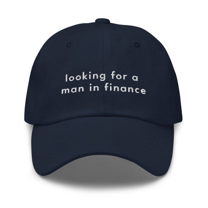 man in finance. Classic Dad Cap