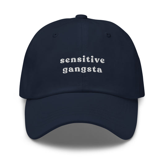 Sensitive Gangsta Classic Dad Cap