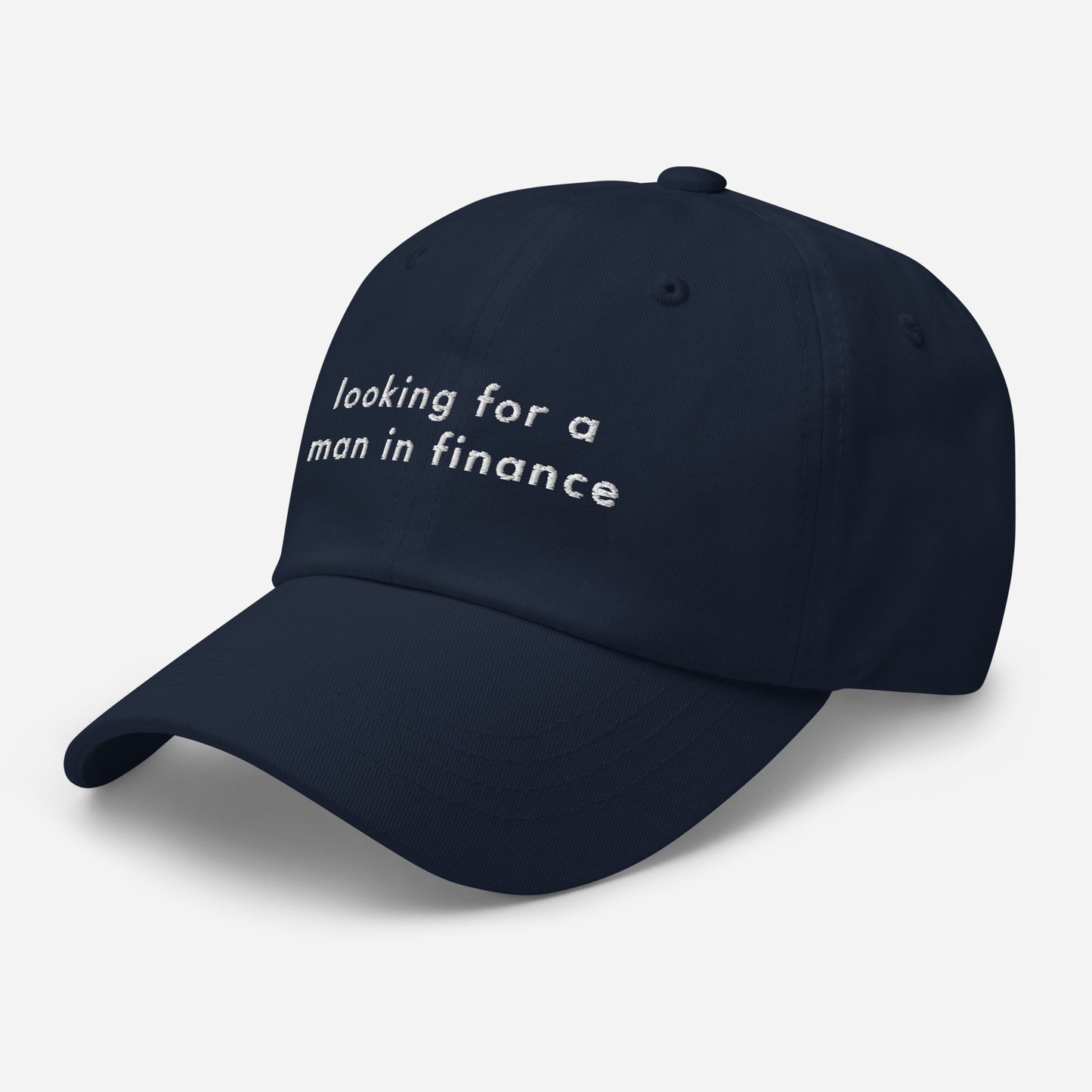 man in finance. Classic Dad Cap