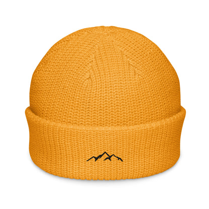 mountains-fisherman-beanie in  Classic dad cap with embroidered witty quote – Stay Witty classic baseball hat with adjustable strap and curved brim.