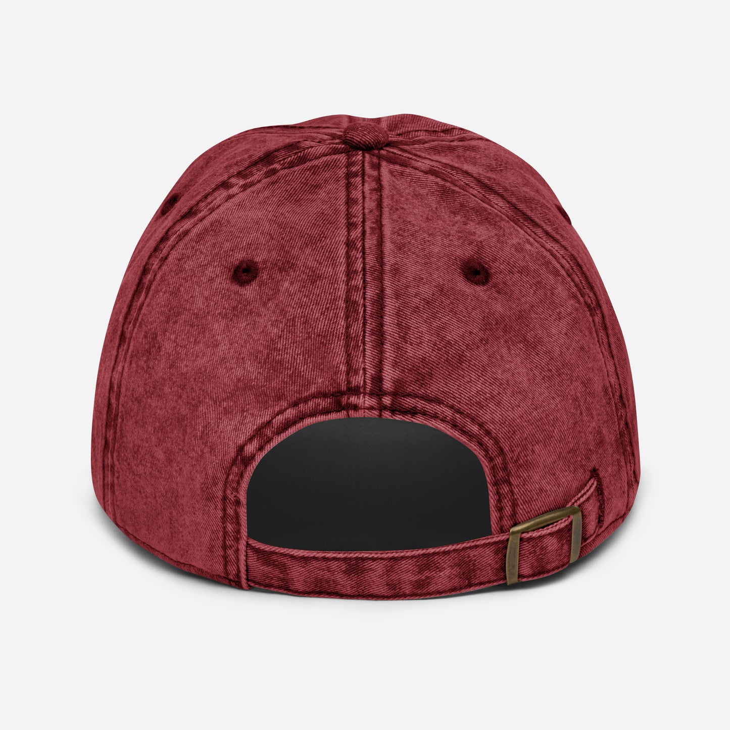 more-vino-svp-vintage-dad-cap in Maroon Classic dad cap with embroidered witty quote – Stay Witty classic baseball hat with adjustable strap and curved brim.