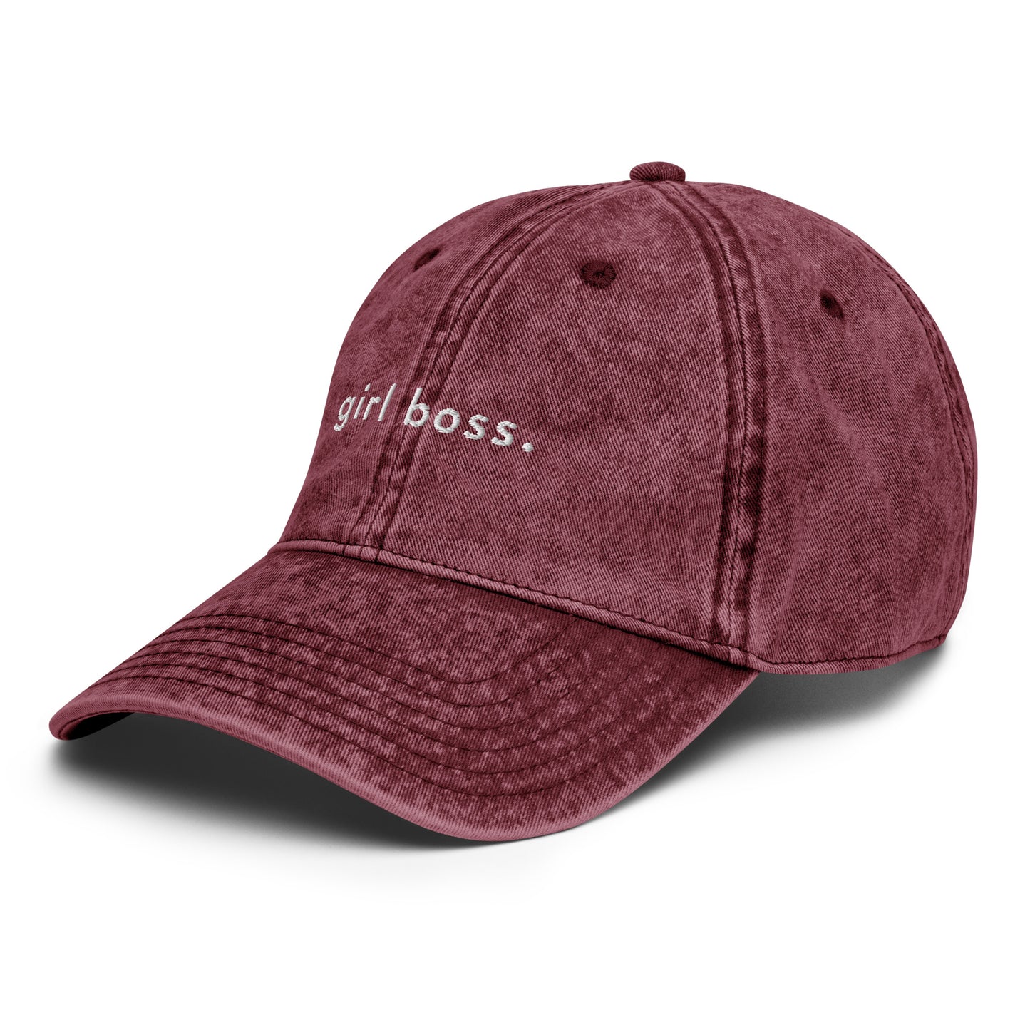 girl boss. Vintage Dad Cap