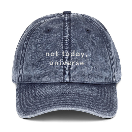 Not today, universe. Vintage Dad Cap